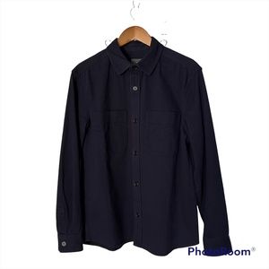 NWT H&M Navy Shirt Jacket